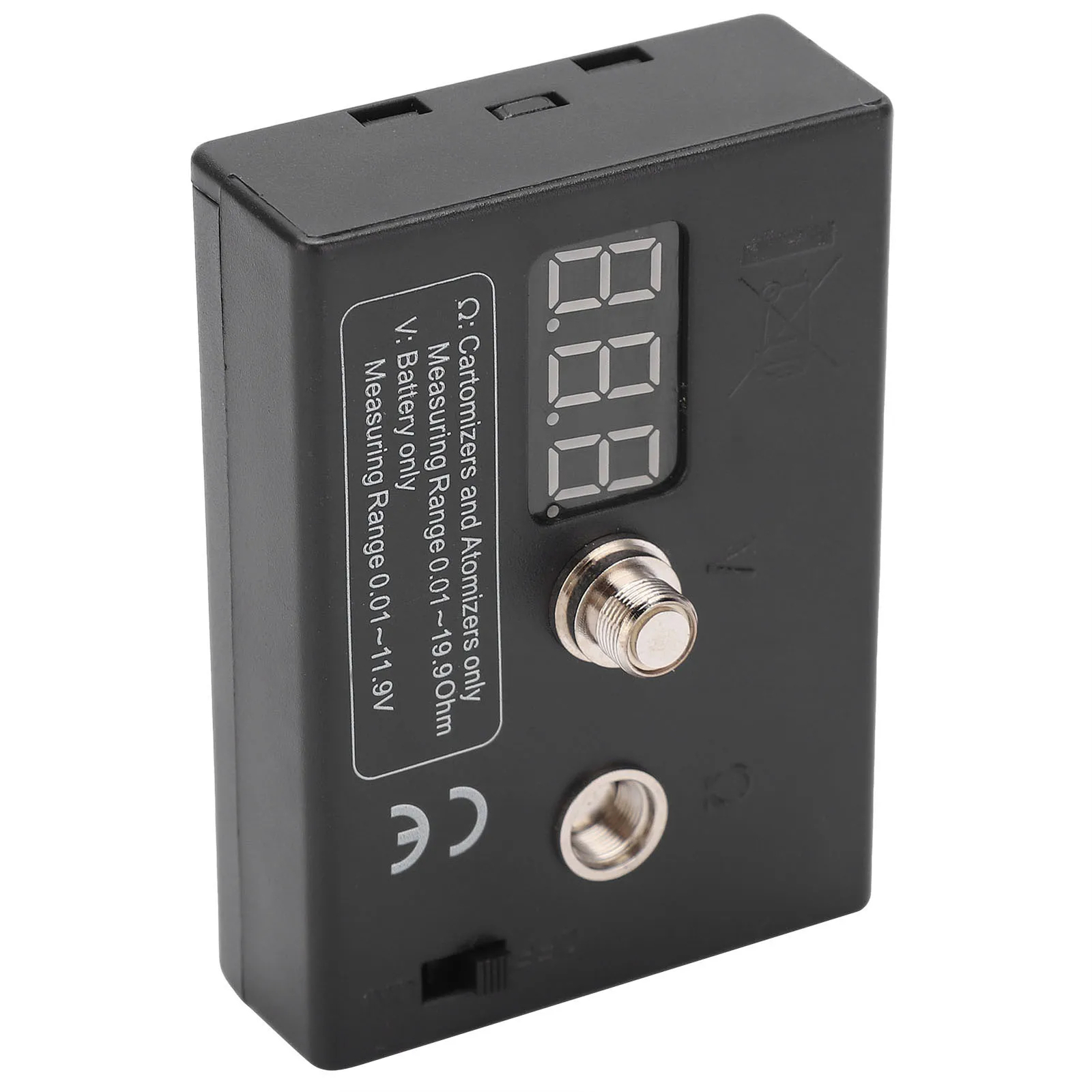 Resistance OHM Meter Measuring Reader Coil Tester 3V 0.01-20Ω