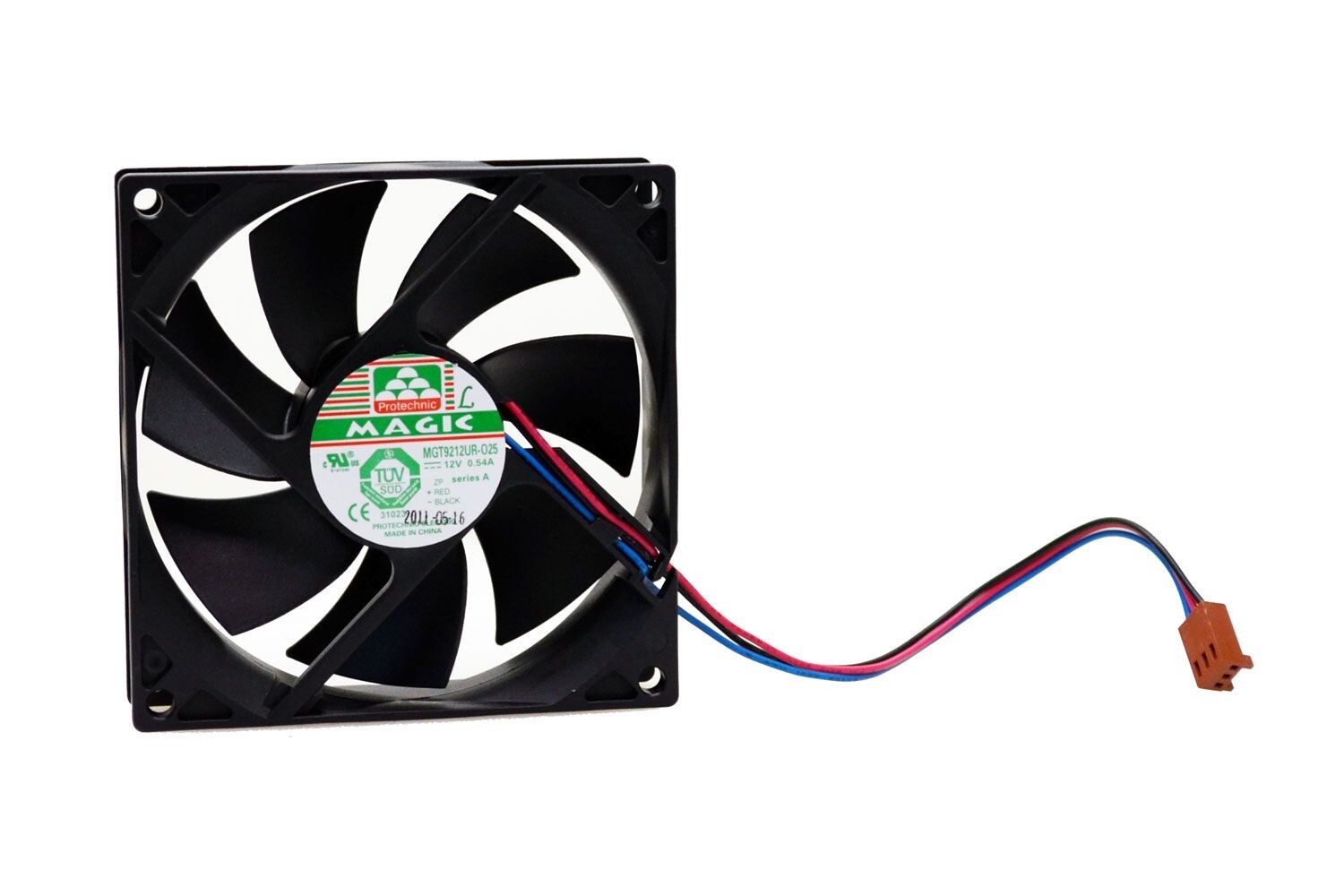 Magic Very High Speed 12V 0.54A 92MM Fan 3800 RPM Huge Air Flow 73 CFM