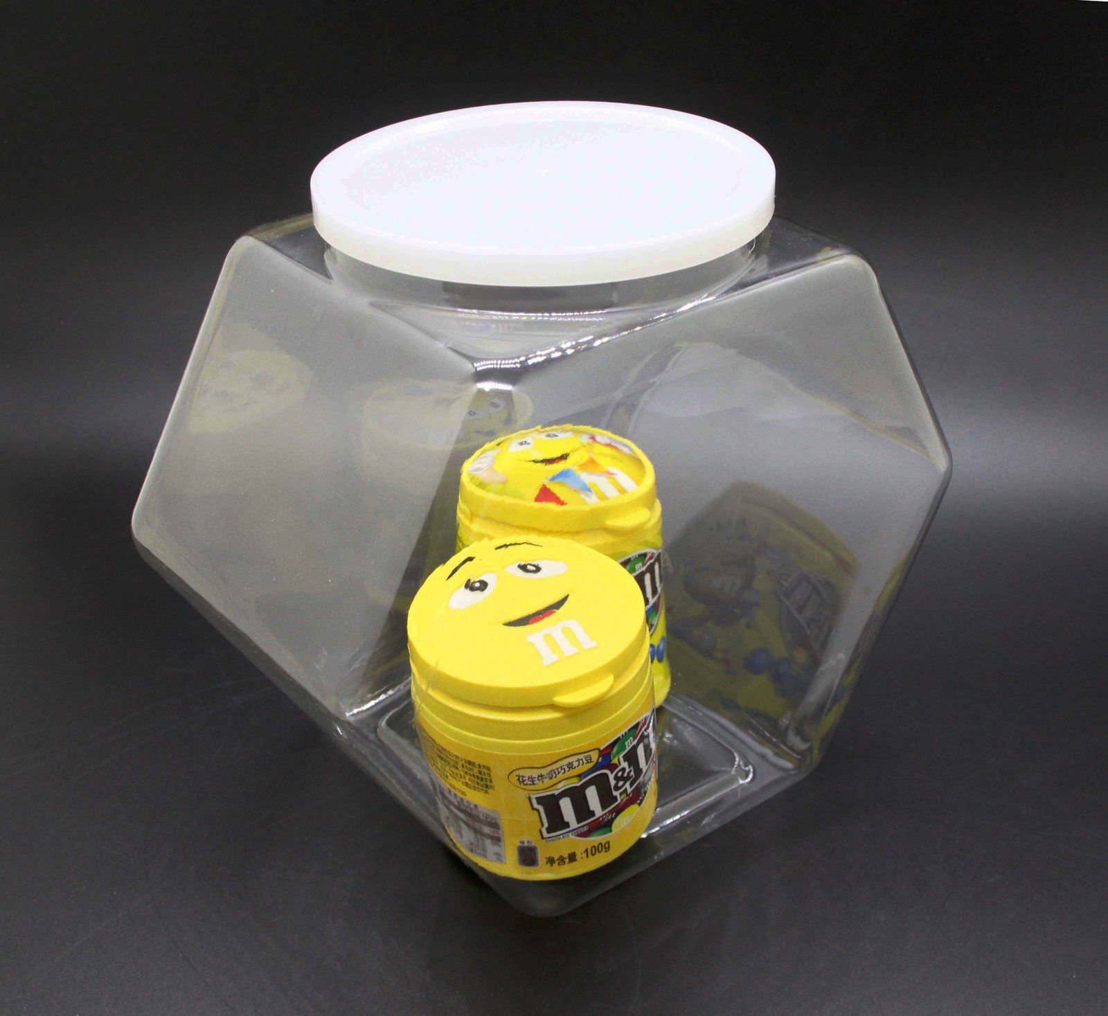 Clear Candy Bin Treats Bin Retail Bin Dry Food Cooffee Grain Box Container