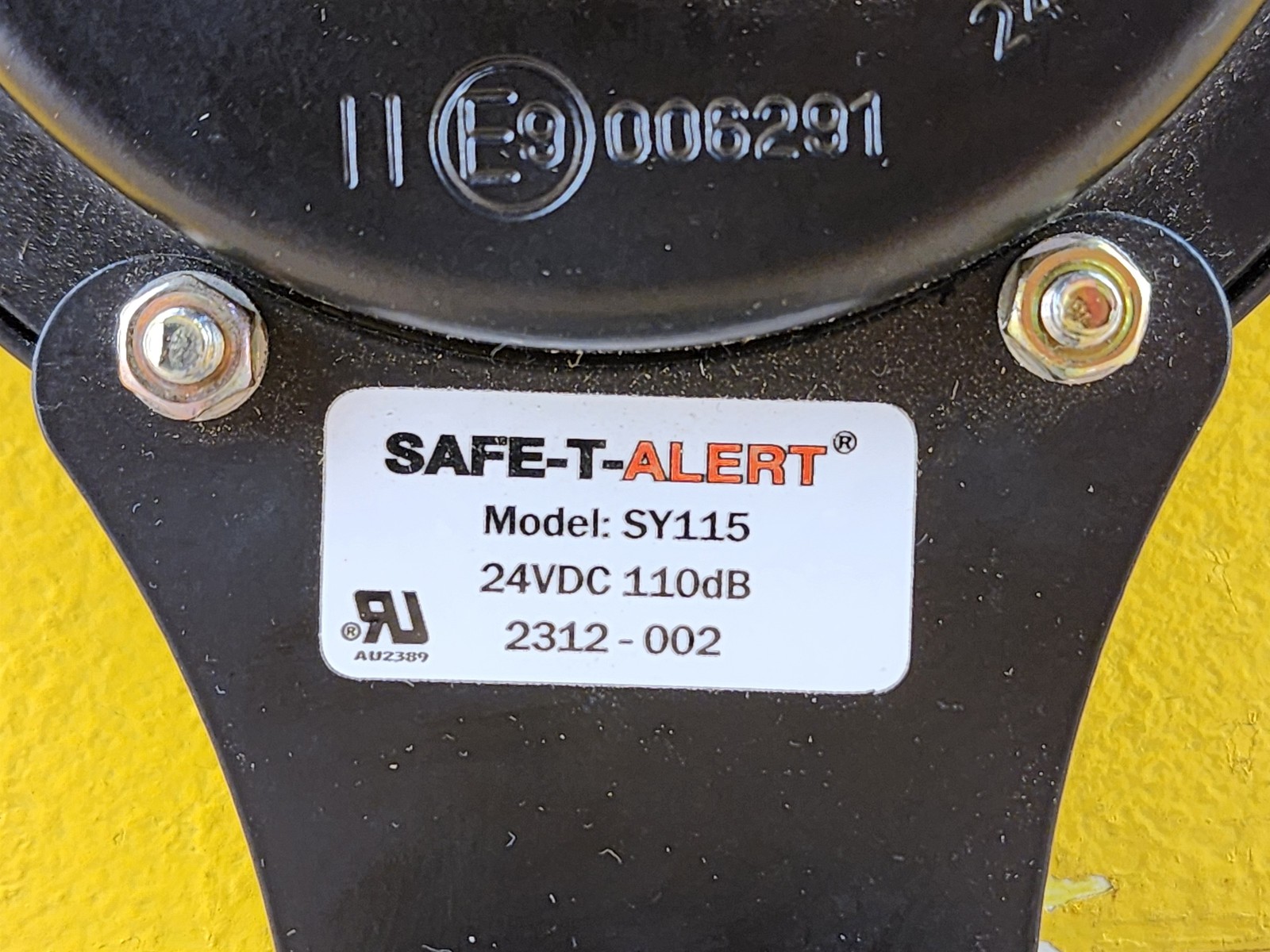NEW Safe-T-Alert SY115 Forklift Horn, 24VDC, 110 dB Sound Output