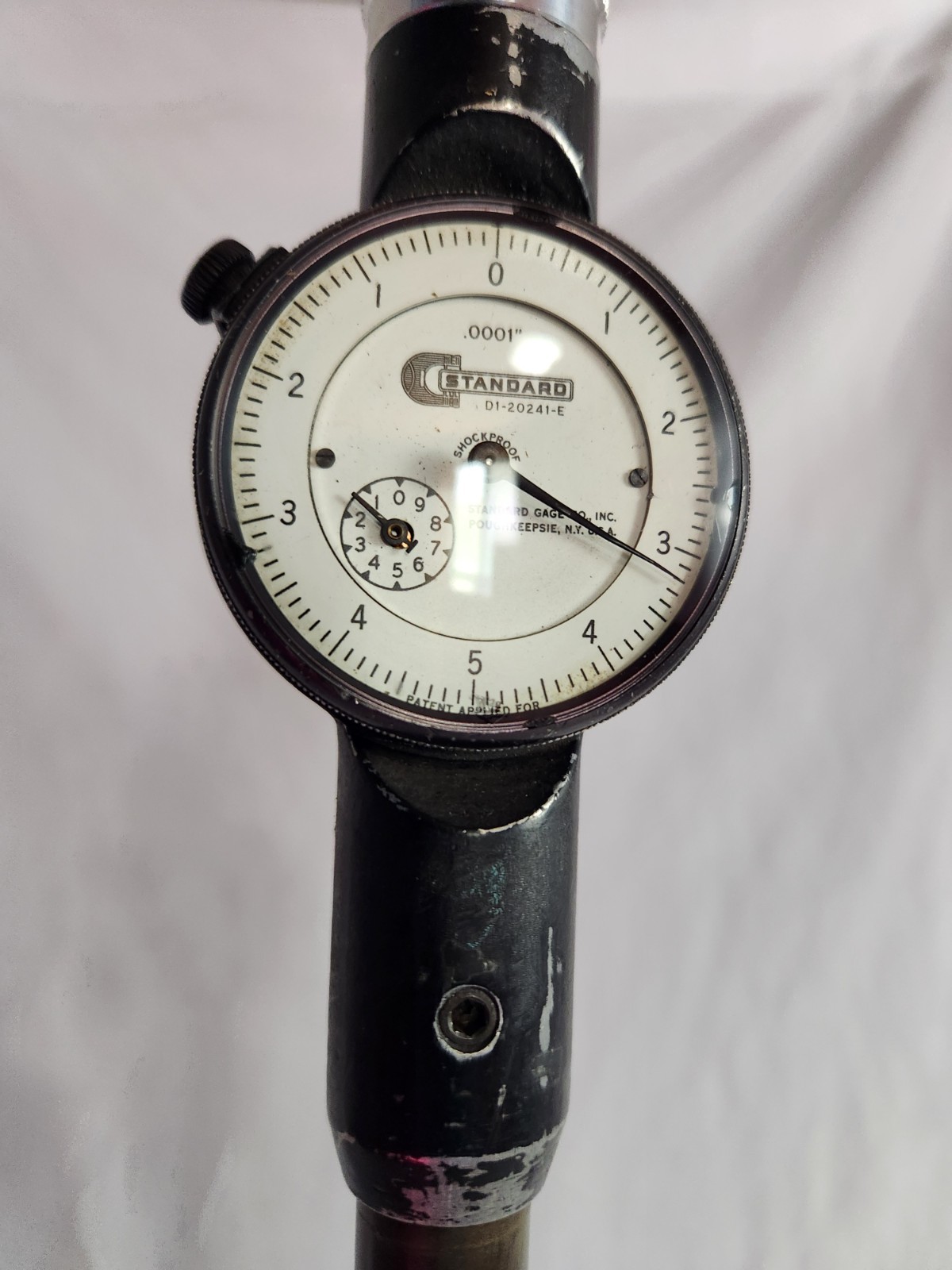 Standard Dial Bore Gage No. 5 Range 3.09″ – 6.125″ W/7 Extensions Wood Box Deep