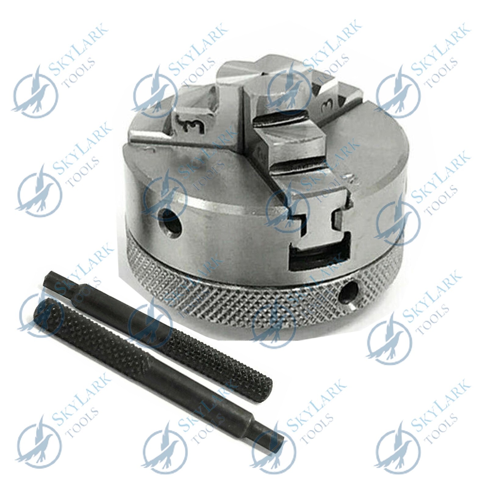 2″ /50mm Mini Lathe Chuck With MT1 & MT2 Arbour – Chuck Thread 14 x 1MM