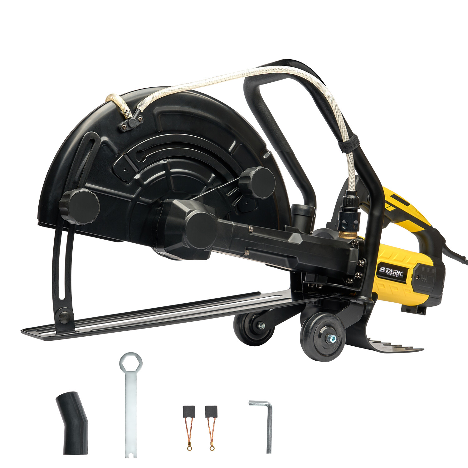 Stark USA 16″ 3200W Electric Cut Off Floor Saw Wet/Dry Cutter Guide Roller Wheel