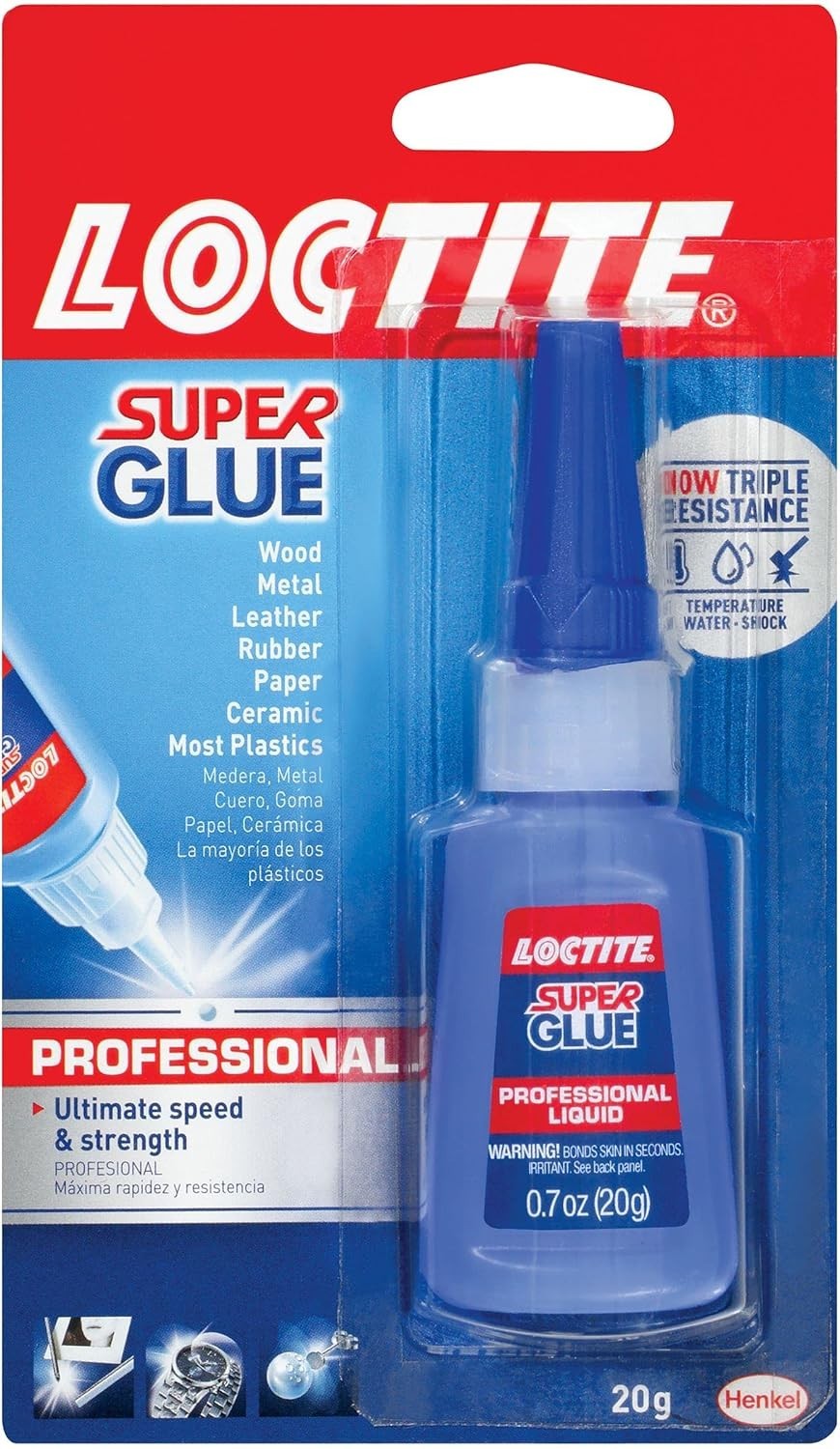 Loctite Professional Super Glue 20g Liquid Heavy Duty Instant Bond 1365882 New