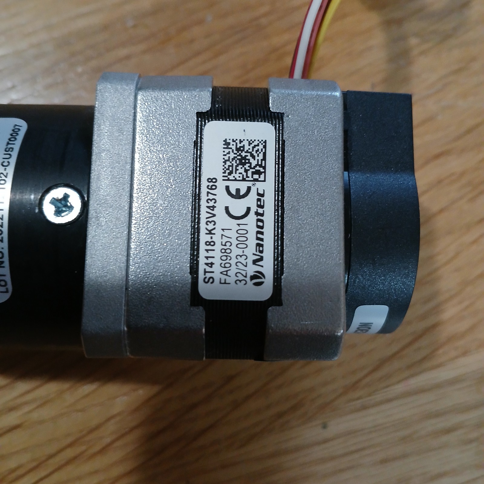 Nanotech ST4118S0706-B -Stepper motor- NEMA 17 & GP42-S1-9-SR Planetary Gearbox