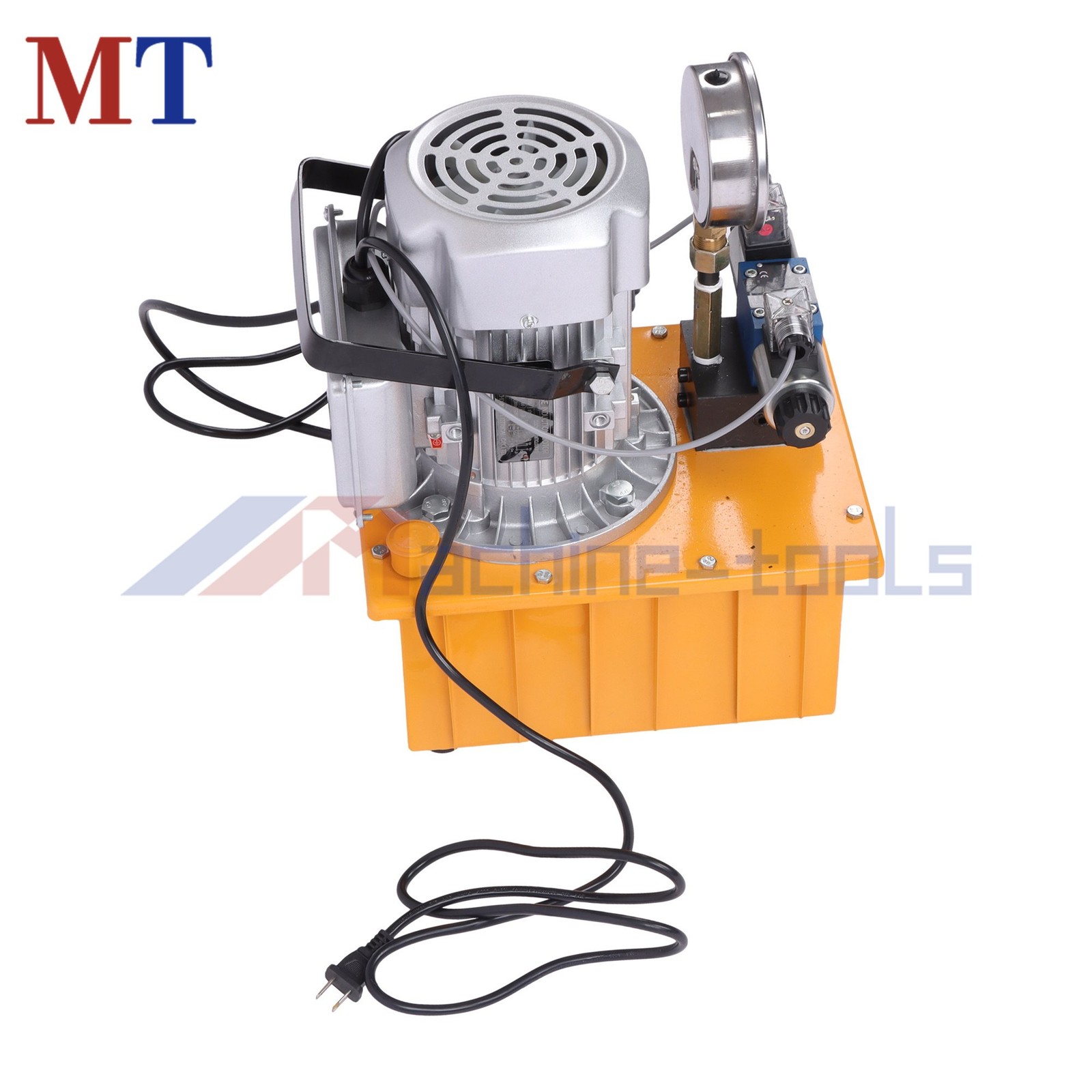 8L Solenoid Hydraulic Pump 10000 PSI Double Acting 0.7L/min