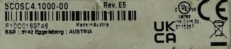 B&R 5COSD4.1000-00 SDL4 Converter