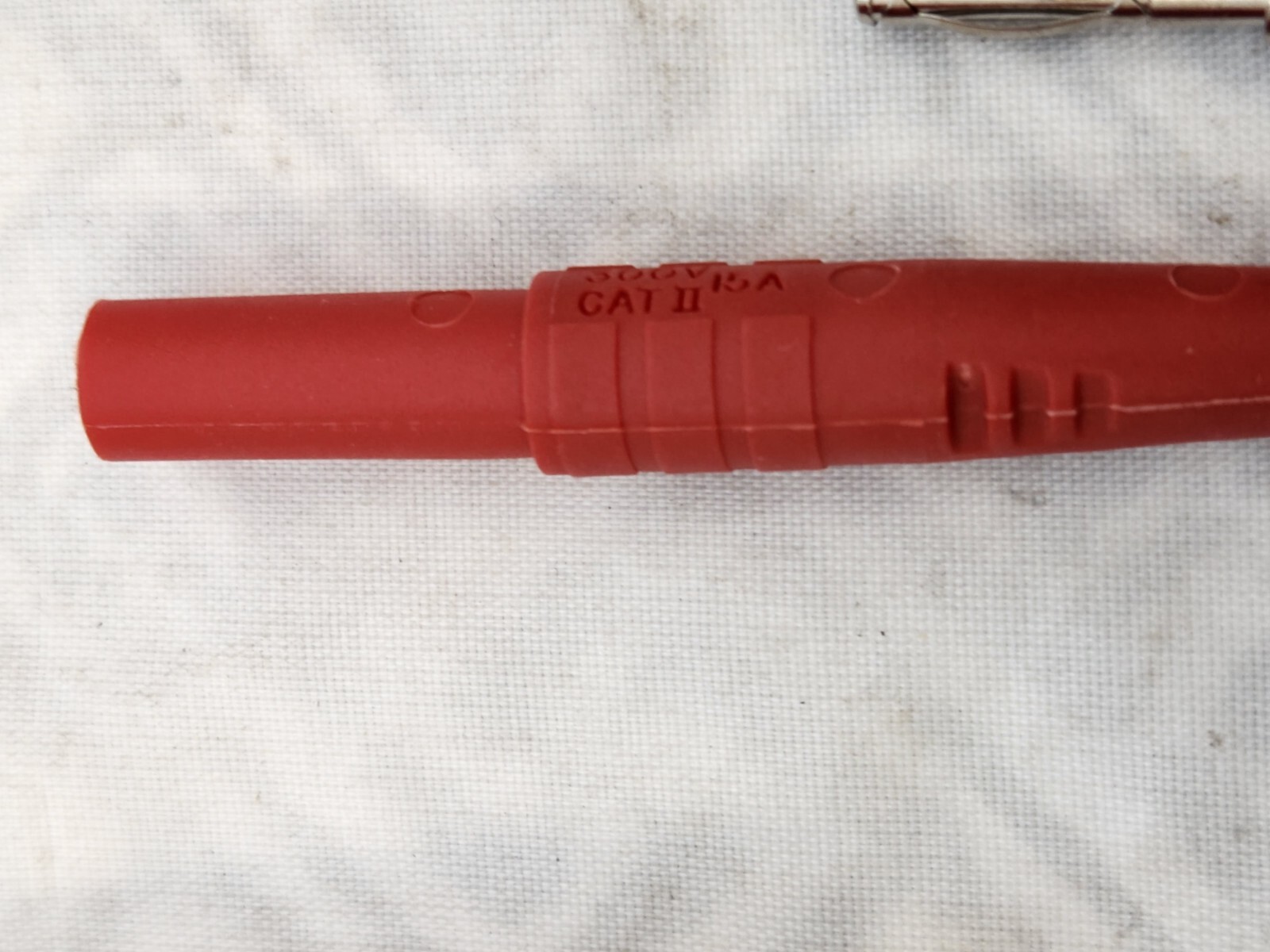 QTY 10 POMONA 6383-2 4mm Male Banana ‘RED’ Shrouded DIY Kit Rated 15A 300V CAT 2