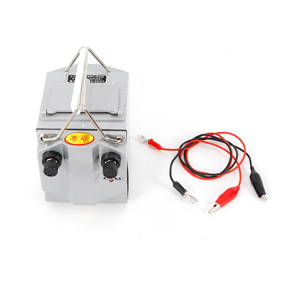 Hand-Crank Megohmmeter 1000V Insulation Resistance Tester 0–1000 MΩ Alloy