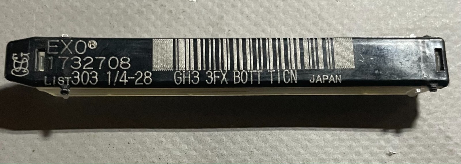 OSG 1732708 1/4-28 Spiral Flute Tap GH3 3fl Bottoming TiCN