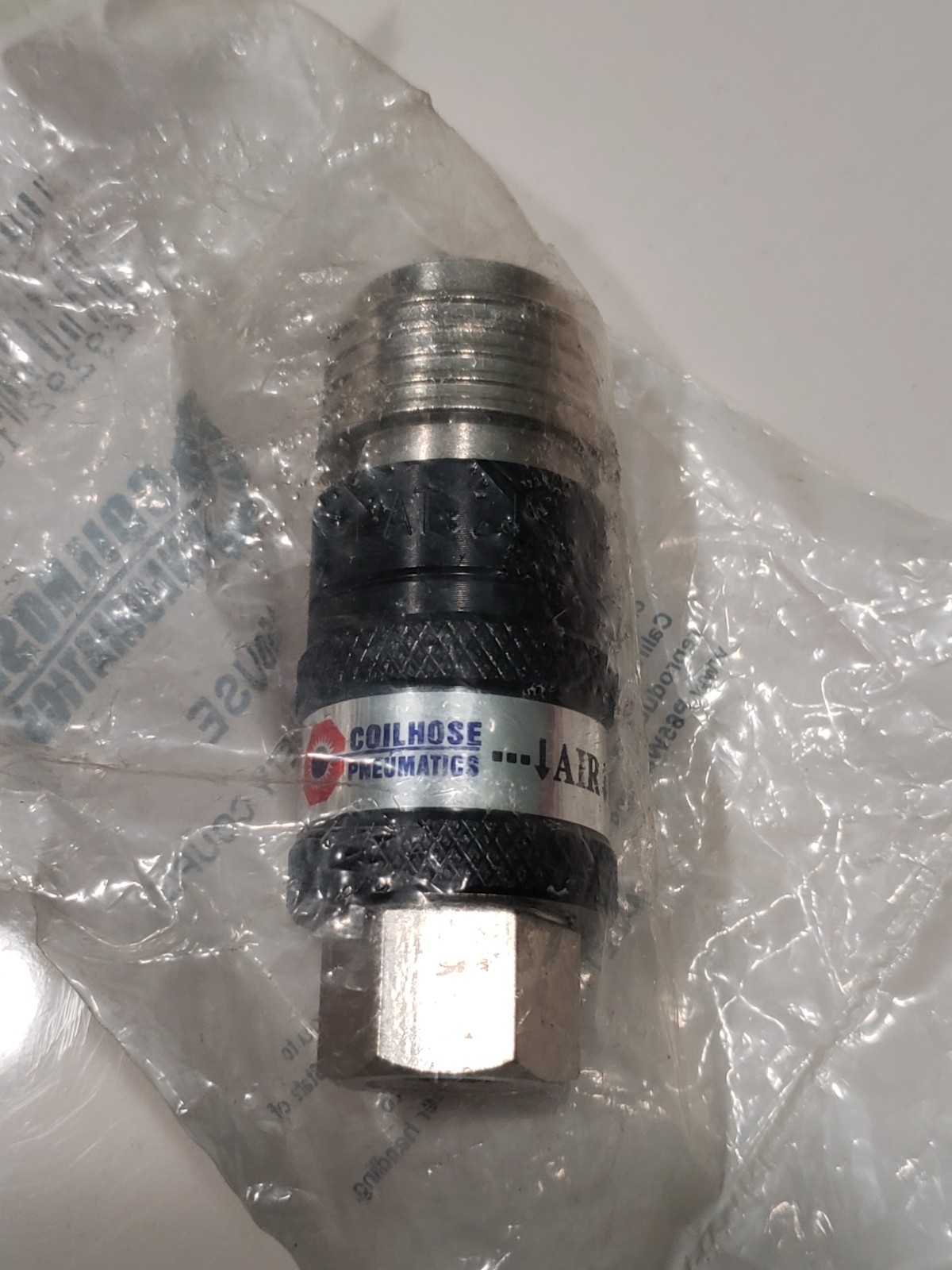 COILHOSE PNEUMATICS 5-IN-1 AUTOMATIC SAFETY EXHAUST COUPLER 1/4″ 150USE