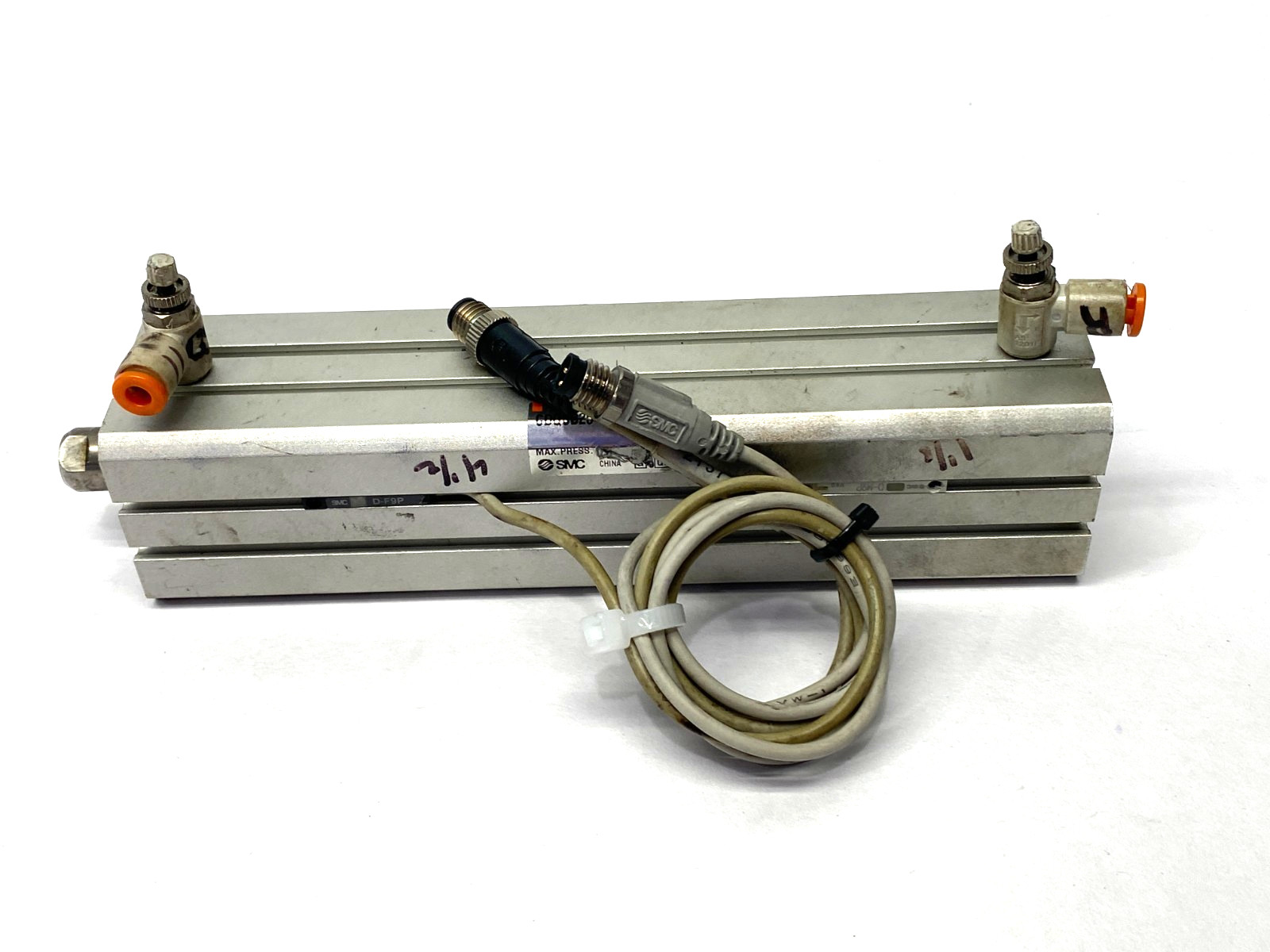 SMC CDQSB25-115DC Compact Pneumatic Cylinder 25mm Bore 115mm Stroke