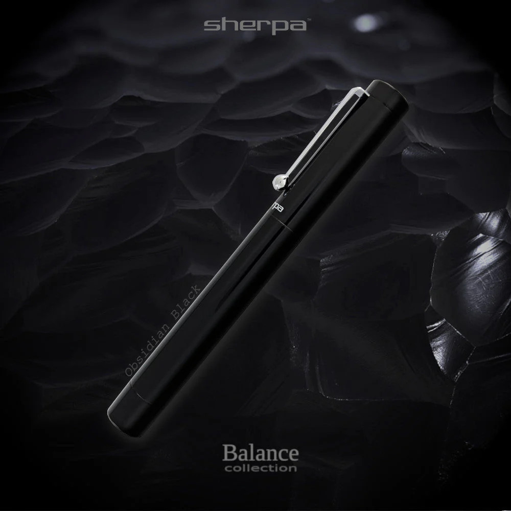 Sherpa Pen Balance: Obsidian Black – Cover for Sharpie Markers/Disposable Pens