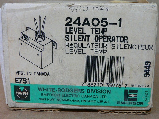 White-Rodgers 24A05-1 Thermal Heat Relay