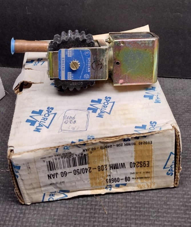 Sporlan E9S240 Replacement HVAC Solenoid Valve Refrigerant NEW FREE SHIPPING