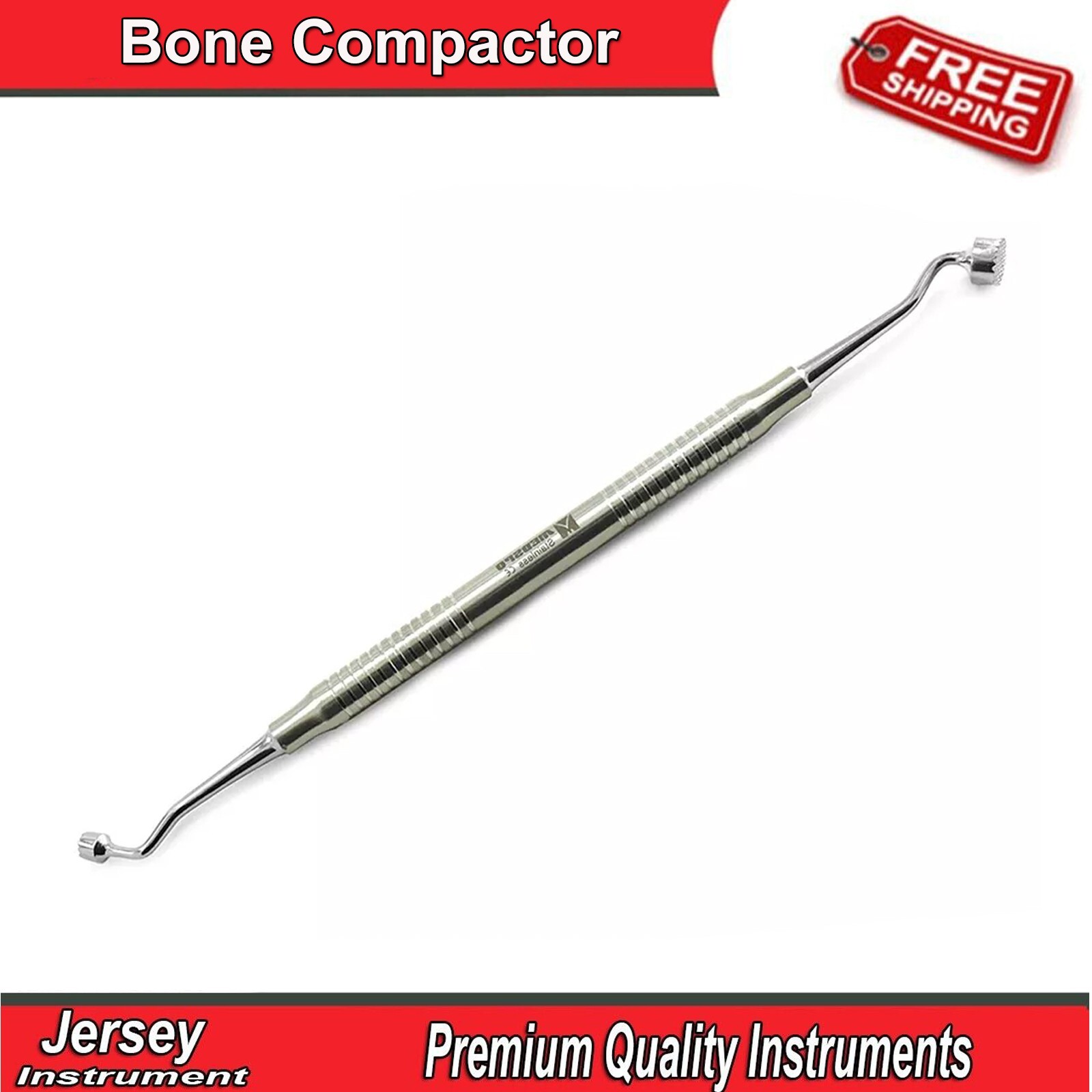 Dental Implant Bone Graft Compactor Set Of 3 Plugger Bone Grafting Condenser CE