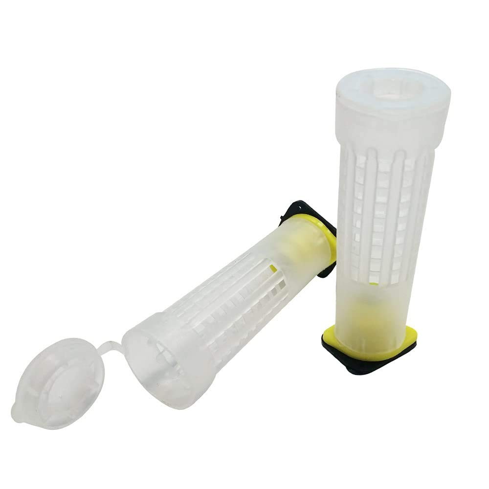 APlayfulBee Beekeeping Rearing Cup Kit—Queen Bee Roller Cage 9.8*7.08*3.14