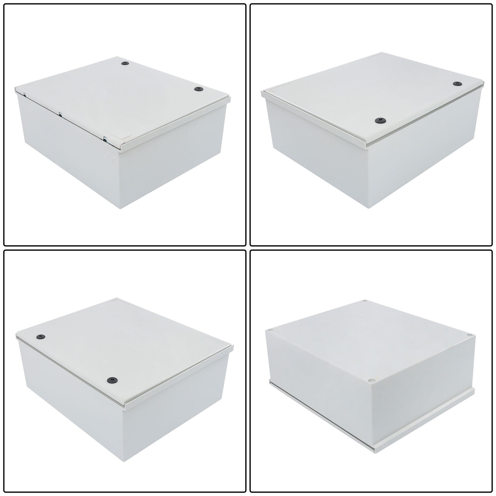 24″x20″x9″ Fiberglass Steel Electrical NEMA 4X Enclosure IP65 Waterproof