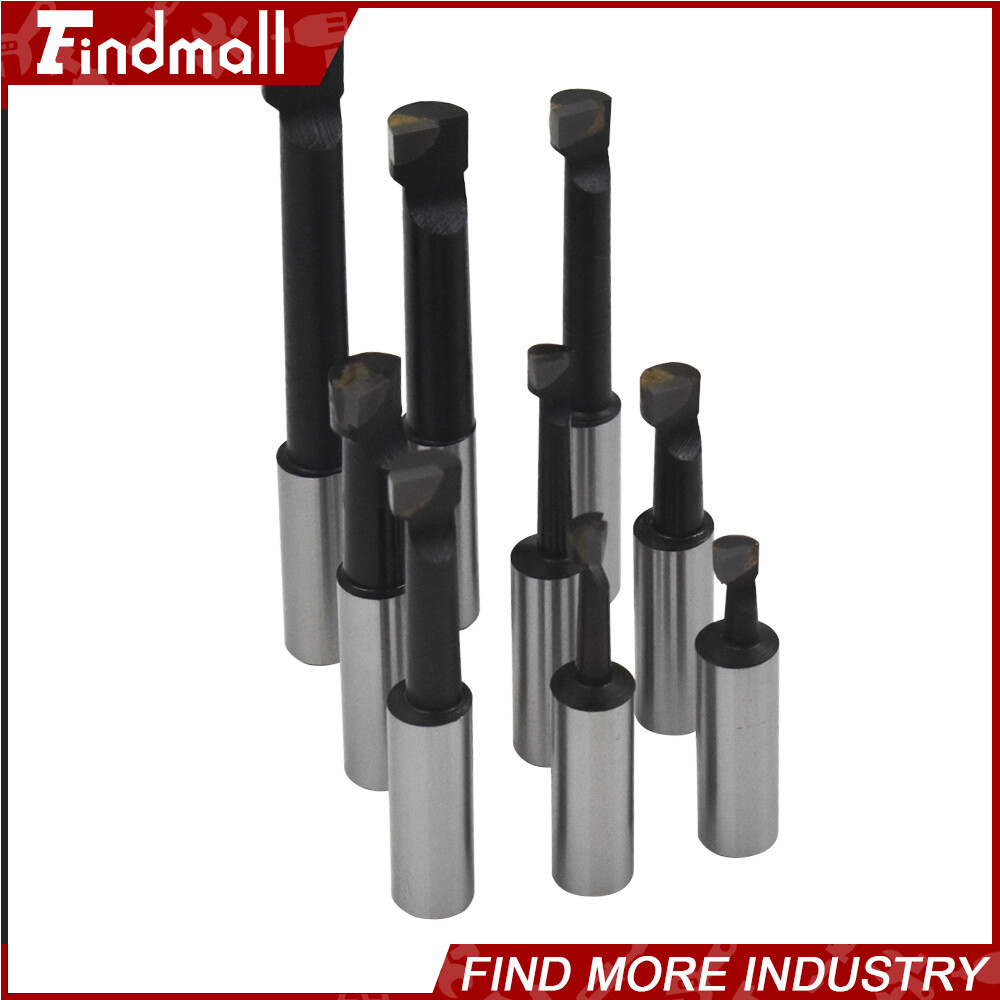 9 PCS 1/2″ BORING BAR SET CARBIDE TIPPED BARS 1/2″ SHANK LATHE TOOL