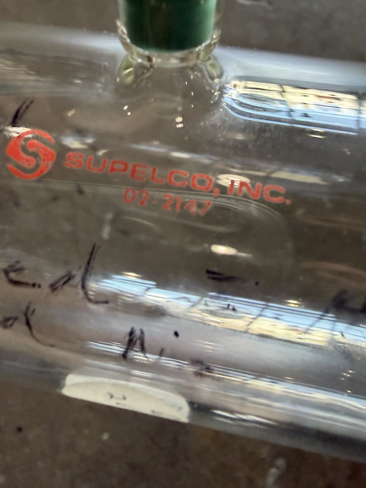 Vintage Chemistry Glassware Lot 11pc – Supelco Gas Tubes Ace Glass Kimax 24/40