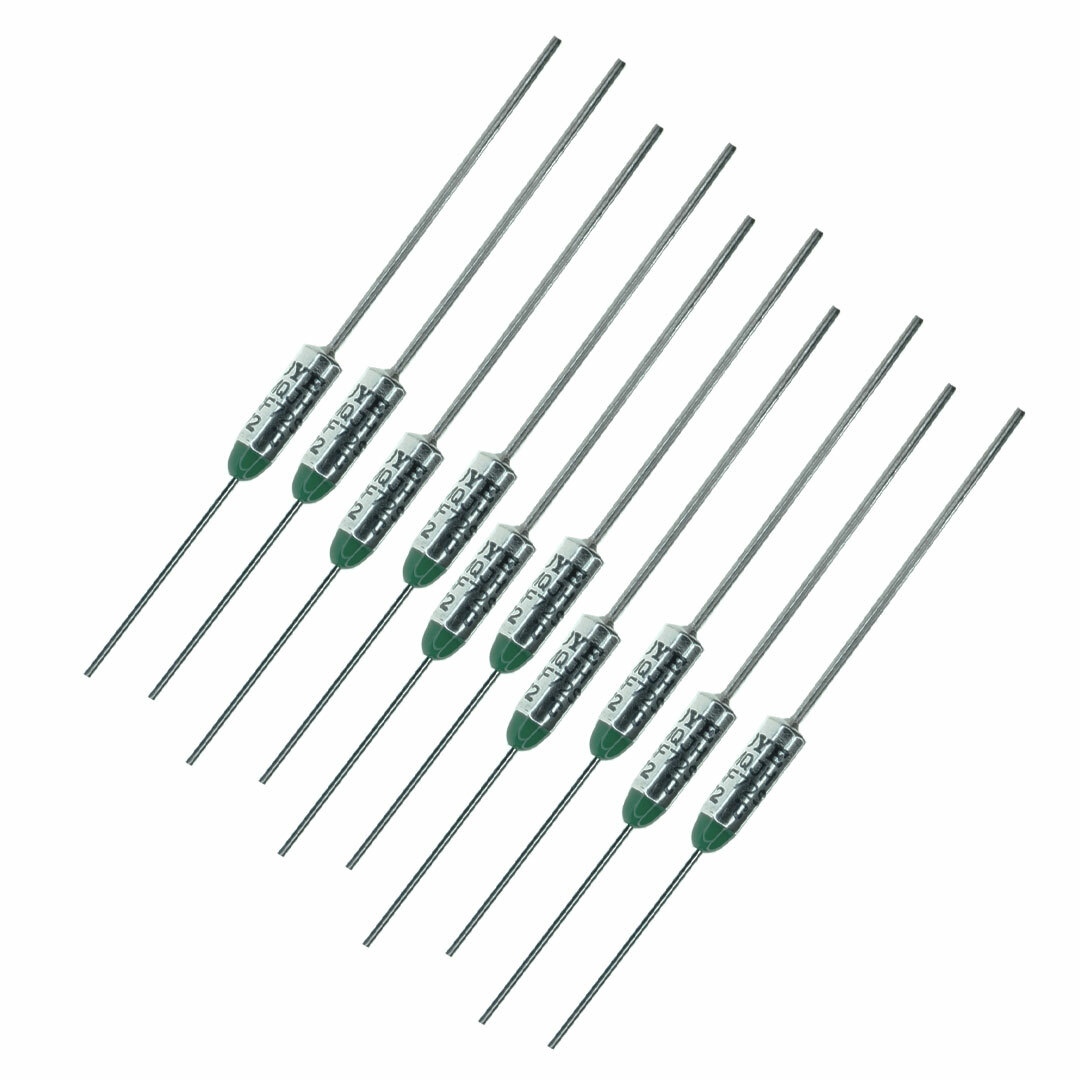 5 Pcs CANTHERM SDF DF072S THERMAL FUSE – FUNCTIONING TEMP: 72 DEGREE