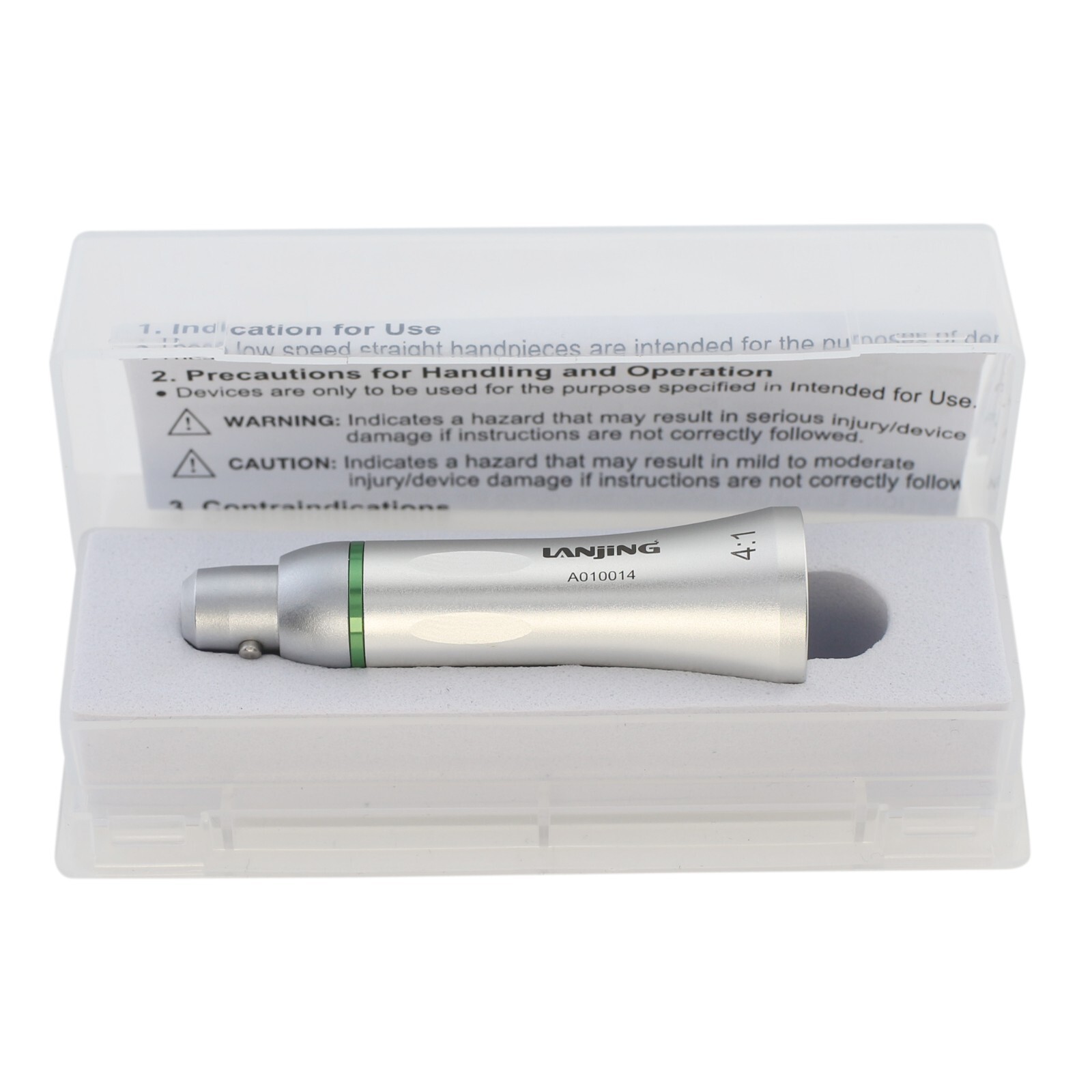 Lanjing Dental Prophy Handpiece 4:1 Mini Straight Nose Cone PROXEO HP-44M E Type