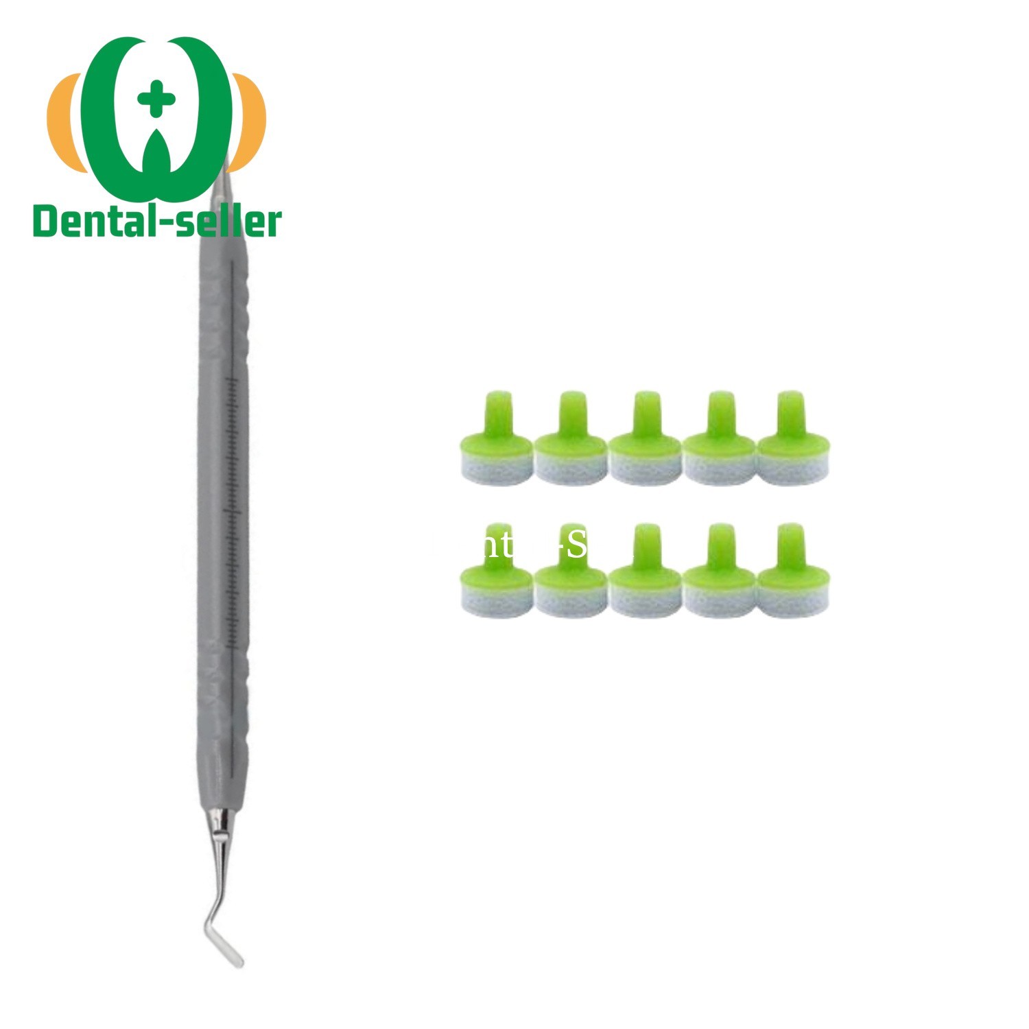 Dental OptraSculpt Foam Pads Composite Resin Filling Spatula Handle Kit Veneer