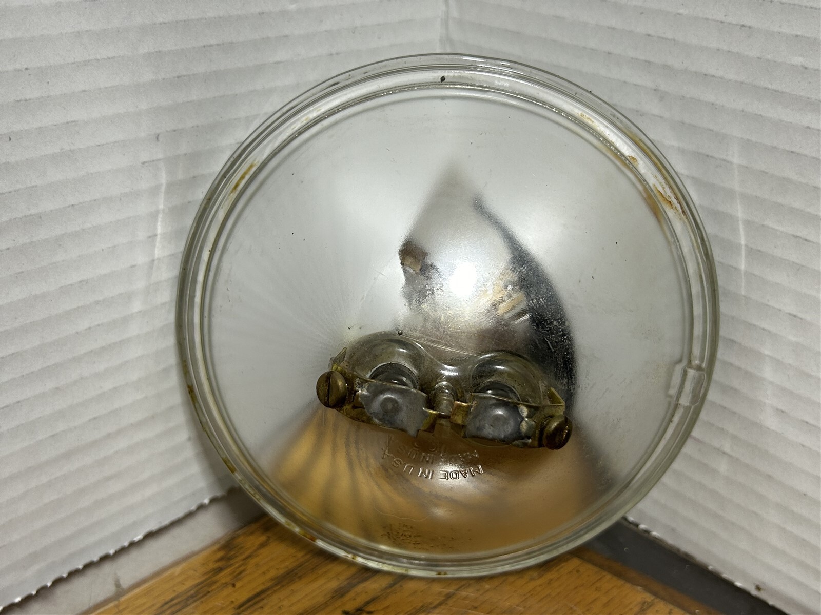 Tisco ~ GE New Old Stock Part # L4419 / 1002803M91 Sealed Beam 12 Volt