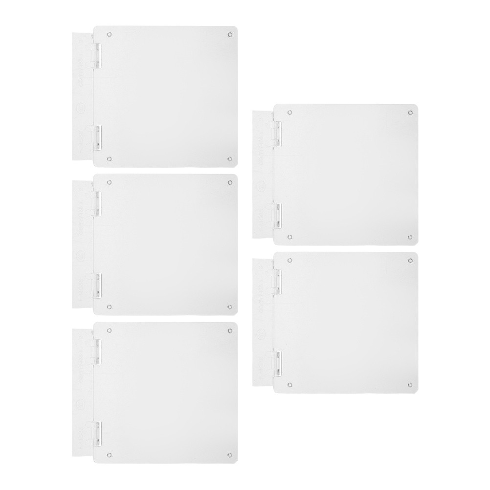 5 Pcs Hvac Thermostat Cover Air Conditioning Protector Childproof