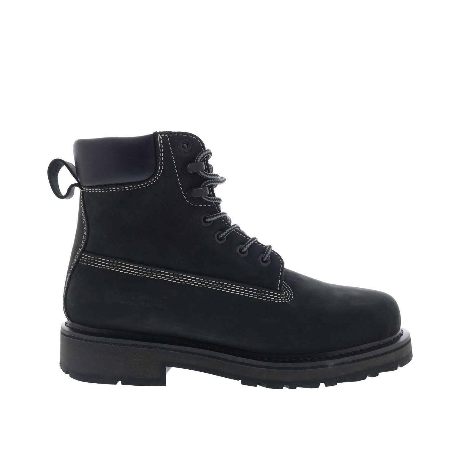 Die Hard Crusader DH60160 Mens Black Nubuck Lace Up Work & Safety Boots 7.5