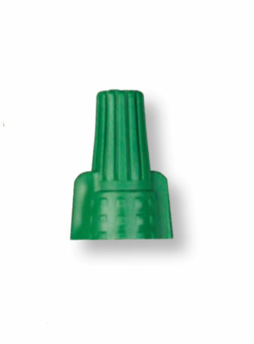 MVP 50 Green Winged Twist Screw On Wire Spring Ground Connectors 14-22 AWG Ga