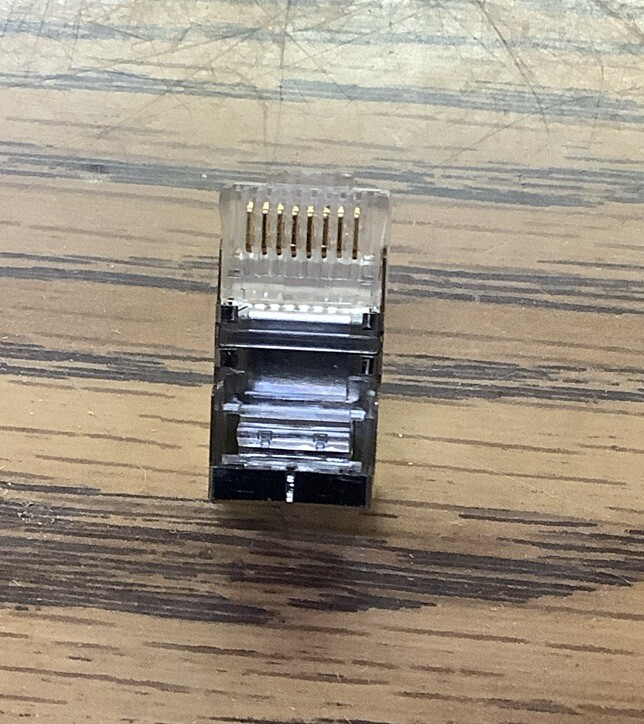 NOB Lot Of 57 Tyco CAT5E RJ45 Ground Type Connector