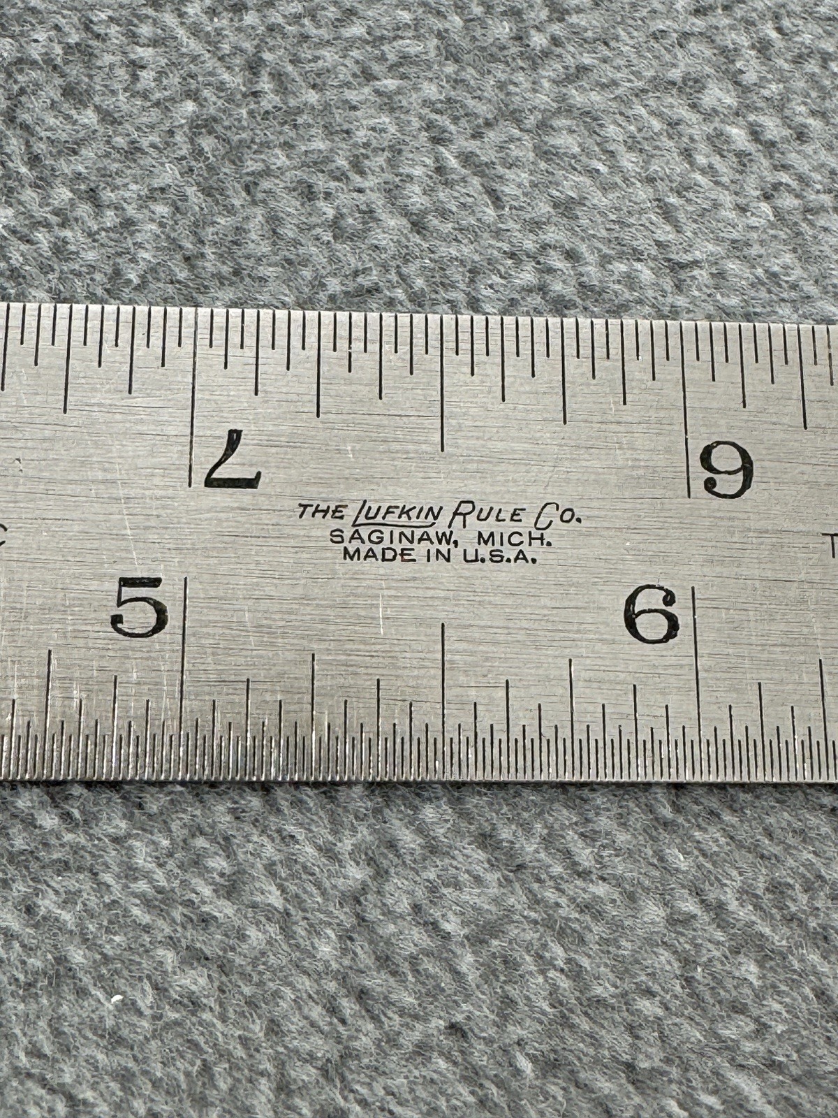 Vintage Lufkin No.83C Pattern Makers Shrink Rule 1-10 To FT 12″ 4R USA 🇺🇸