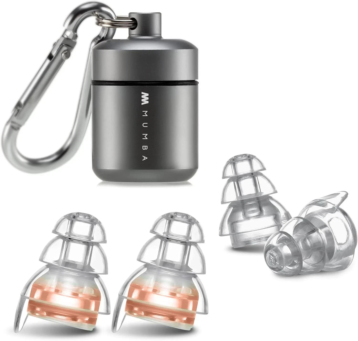 Reusable High Fidelity Ear Plugs, 24dB Advanced Filtering Tech Ear ProtectionUSA