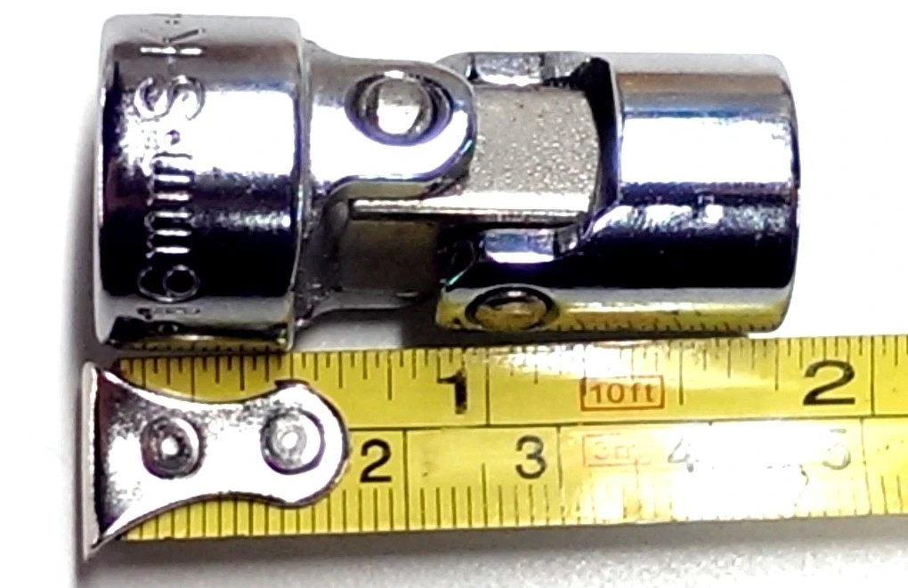 SK Tools 6 Point 16mm Drive Flex Socket 3/8-Inch Chrome 40516 *MADE IN THE USA*
