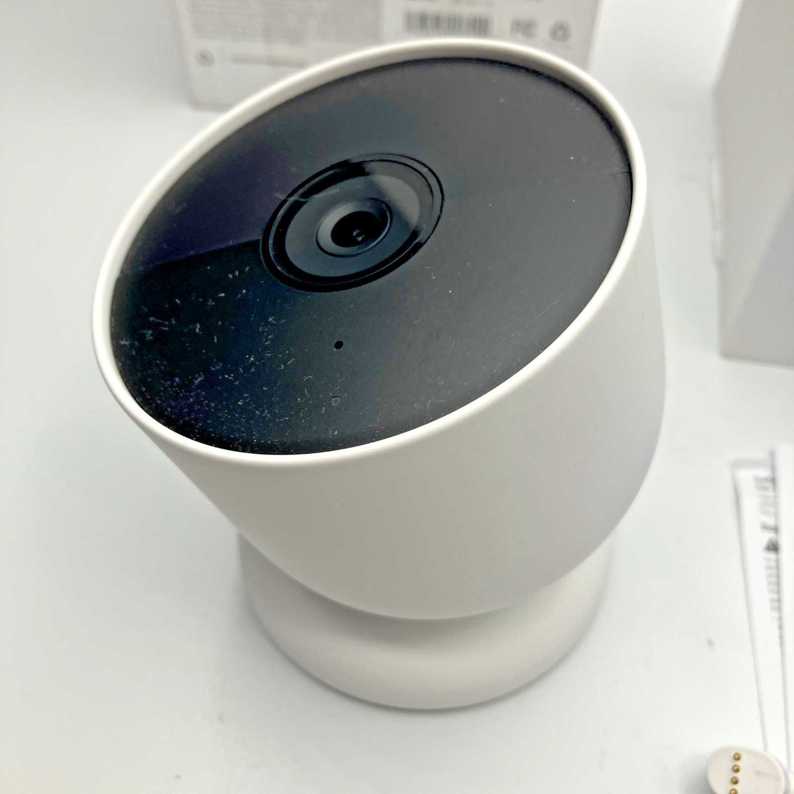 Google Nest Security Indoor Outdoor Camera G3AL9 (Snow) w/ box – Open Box Tested