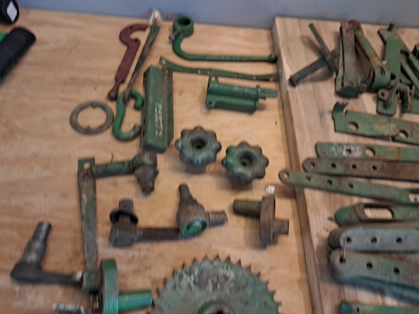 LOT Of Parts Farm Johnn Deere Baler Or Mower Parts JD Equipment Os279