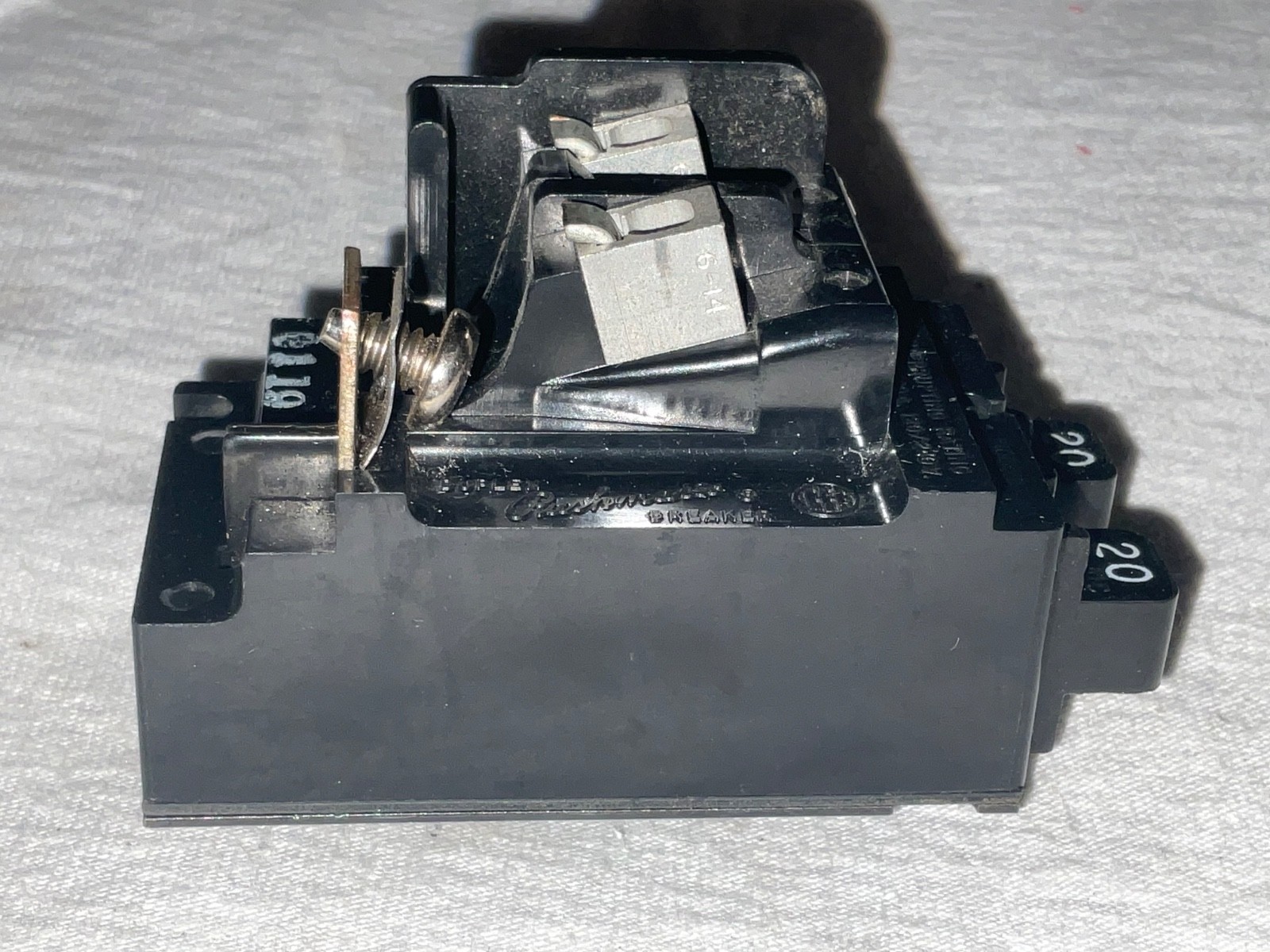 Pushmatic Bulldog P2020 Circuit Breaker 2P 20A 120V CU/AL Electrical MG5134