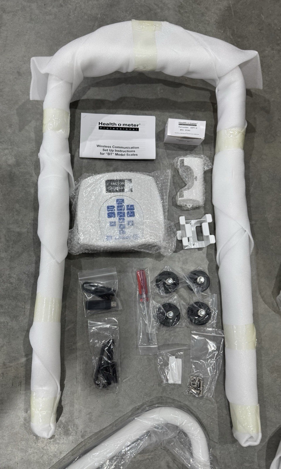Health O Meter 1100KG-BT Digital Platform Scale NEW! BOX 1 of 2! FREE SHIPPING!