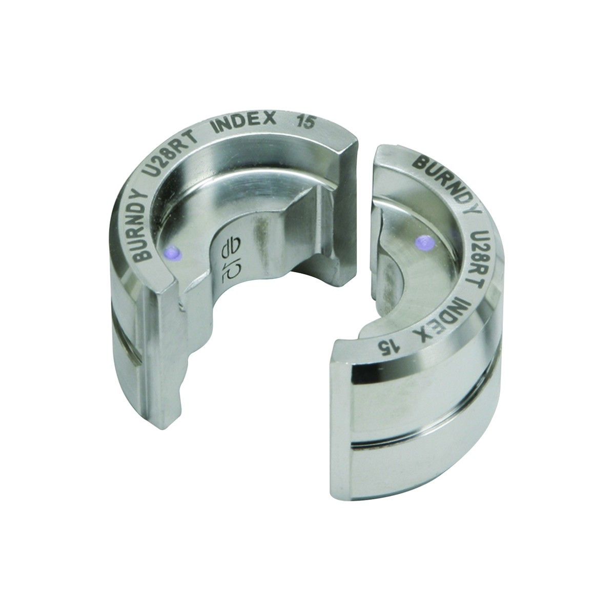 Stainless Steel U Die, Purple, Index 15