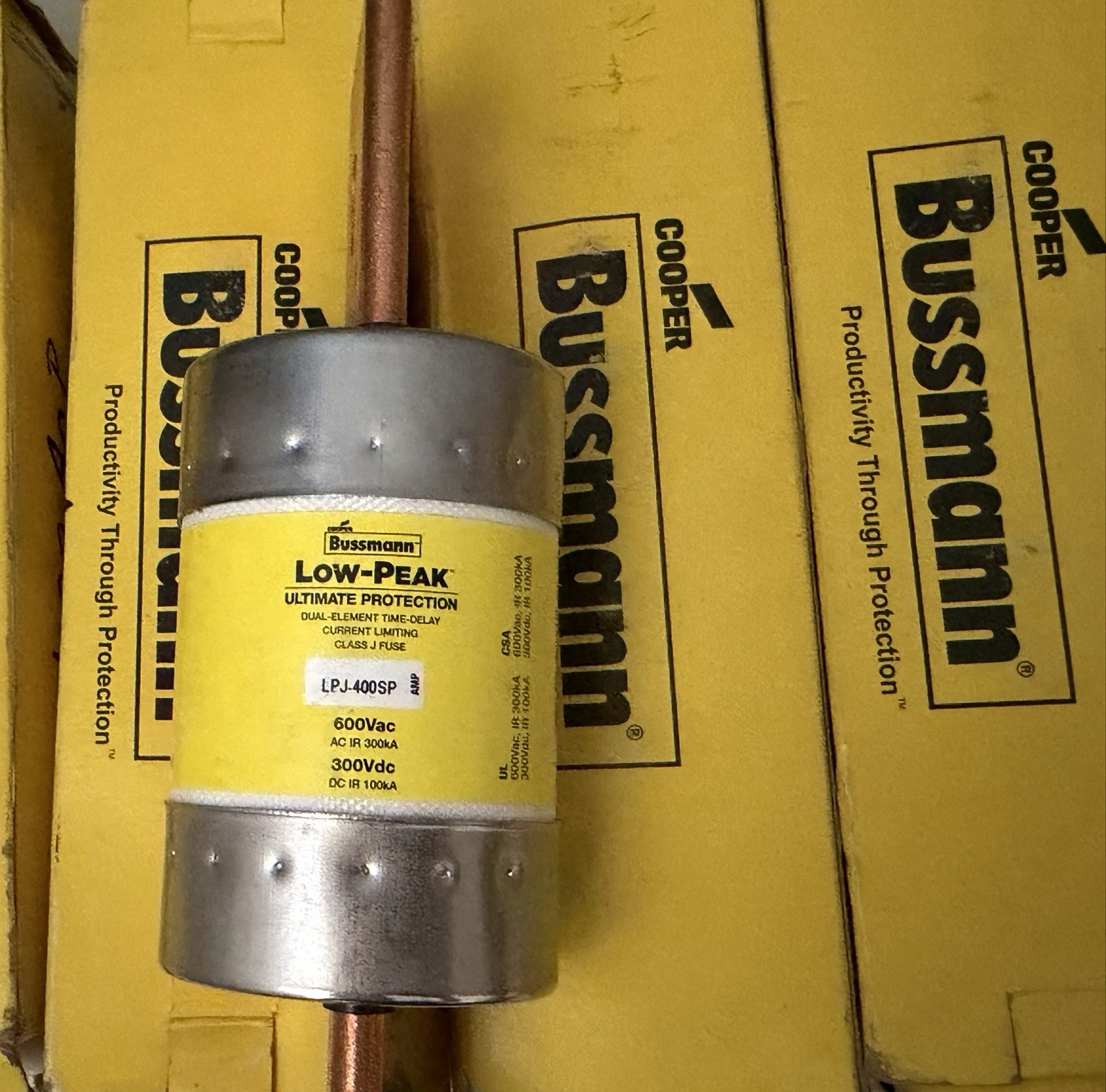 Bussmann LPJ-400SP Low-Peak 400A Electrical Fuse