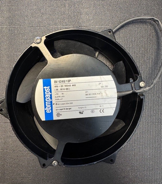 ebm-papst BKV 301 216/90 DC Fan DV6248/19P 48V 40 W 0.9 A Aluminum
