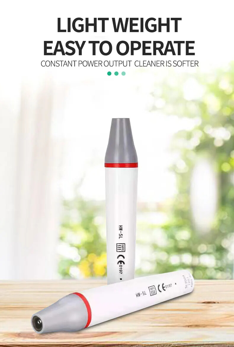 Dental Cleaning Machine Handle HW-5L Woodpecker With Light HW-3H Universal Adapt