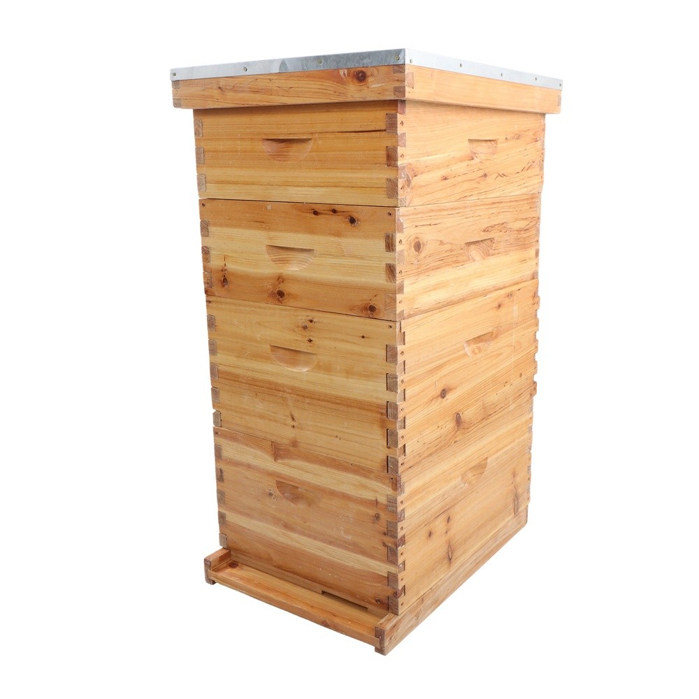 4 Layer Complete Beehive Box 8 Frame Complete Bee Hive Starter Kit With Frames