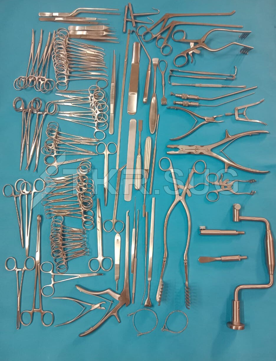 Craniotomy Instruments Set 98 Pcs Quality German Stainless Steel