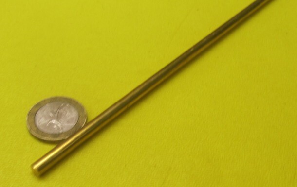 360 Brass Rod 3/16″ (.188″) Diameter x 24.0″ Length, 4 Pcs, 8 Ft