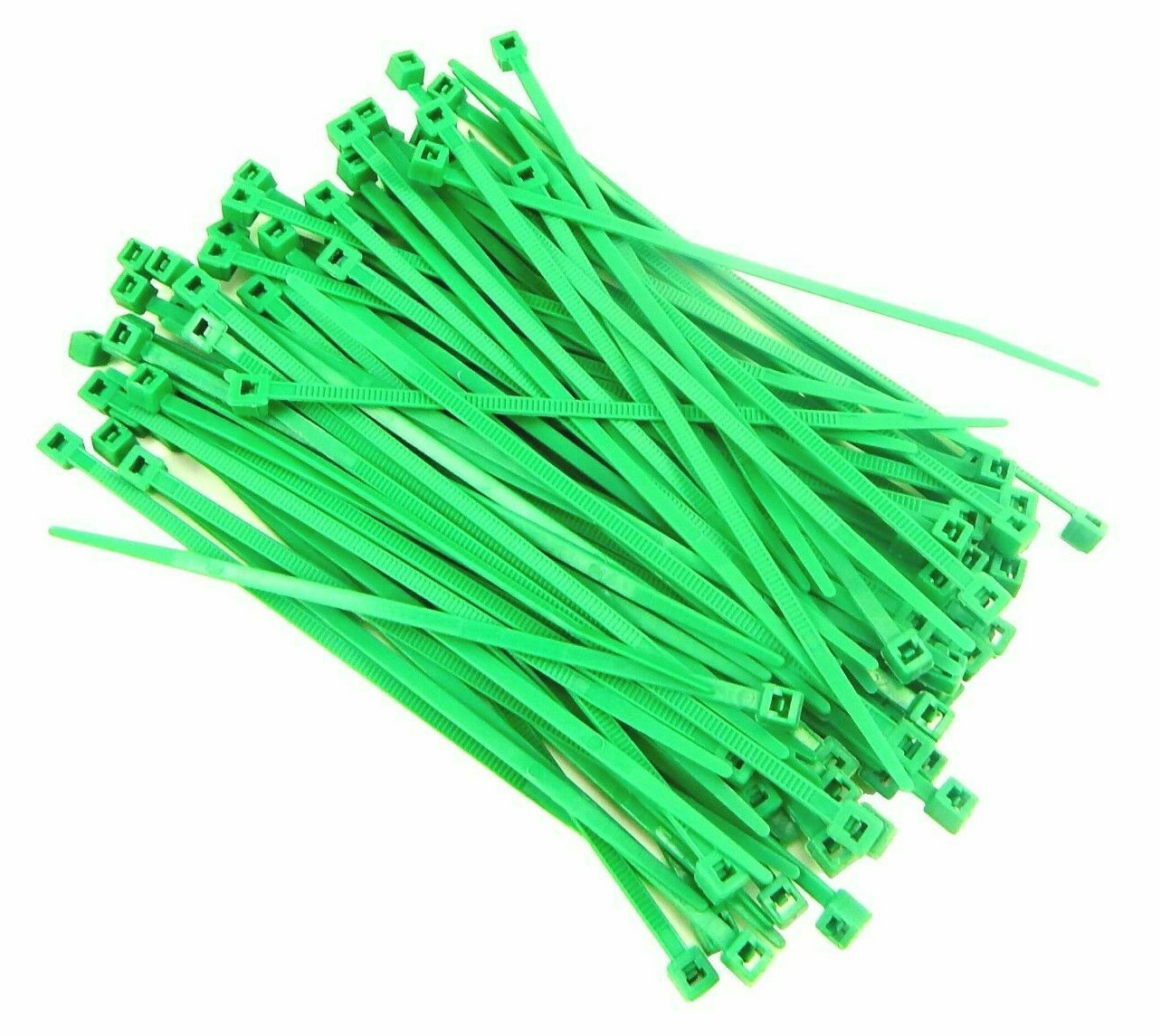 Fluorescent Self Locking Zip Tie Nylon Cord Wrap Weather Resistant Wire Cable
