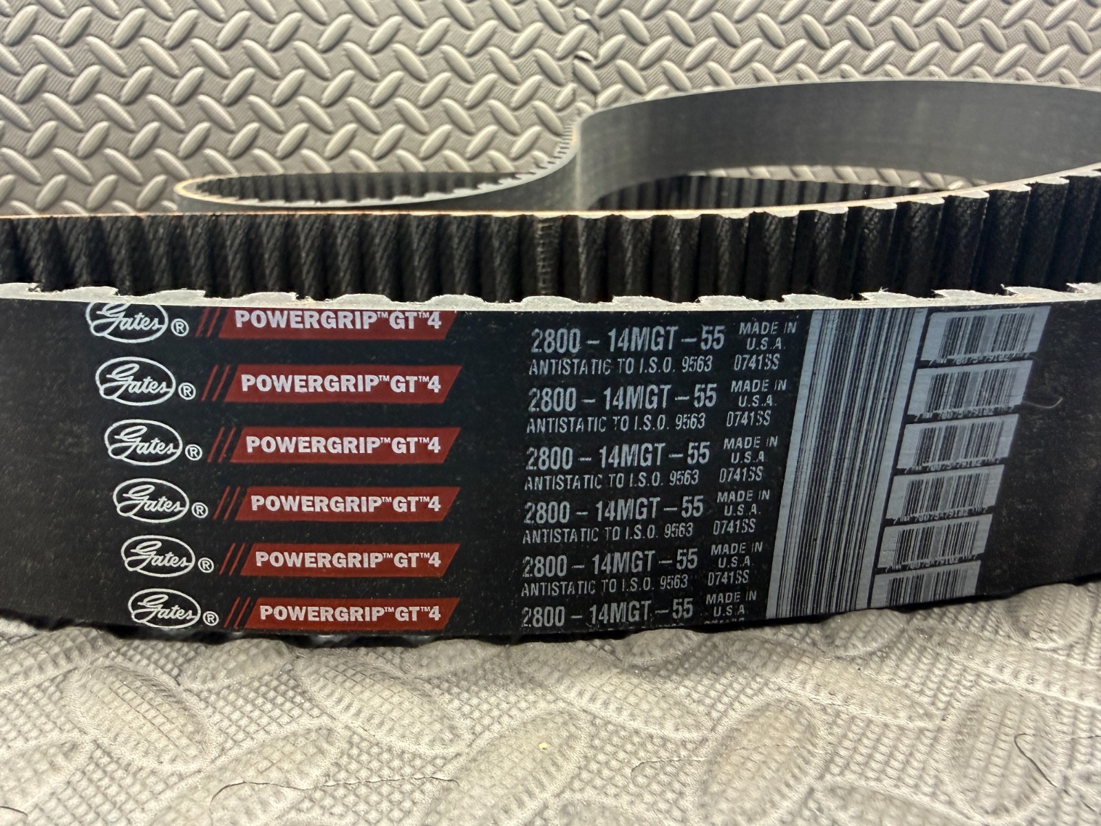 Gates 2800-14MGT-55 PowerGrip GT4 Twin Power Belt 9579-0151