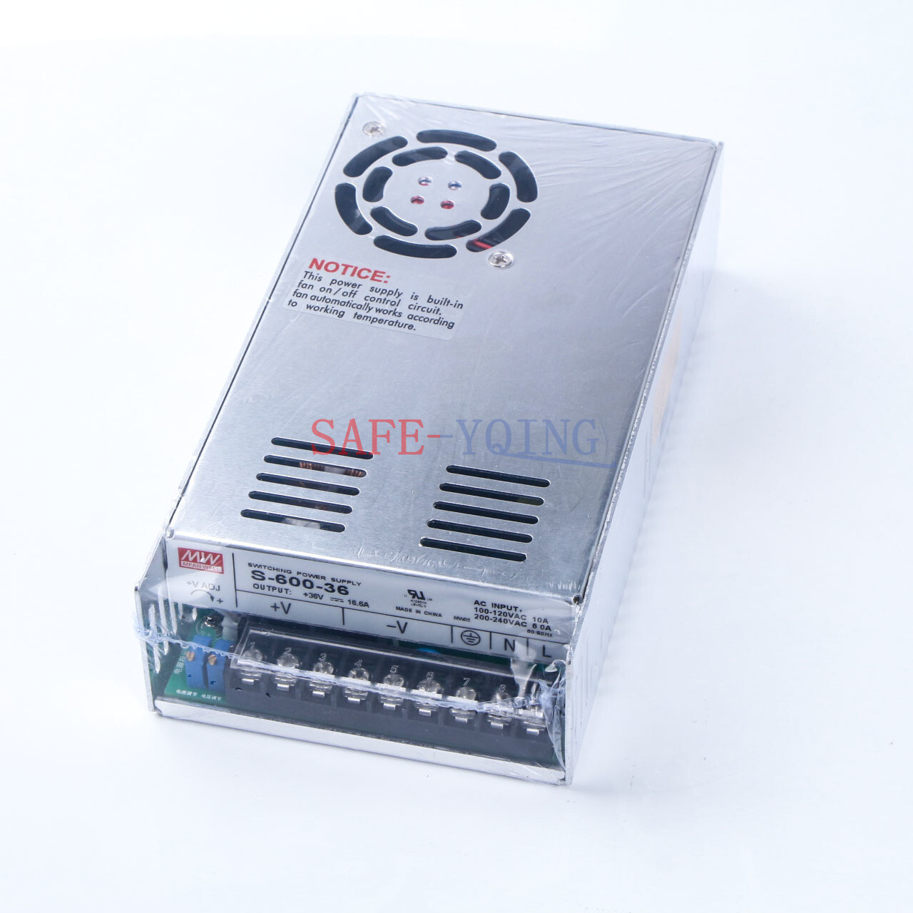 1PCS S-600-36 36V 16.6A switching power supply New