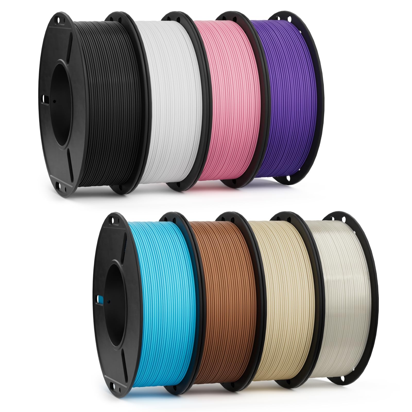 1.75 millimeters, 8*250g Black/White/Pink/Purple/Transclucent/Sky…